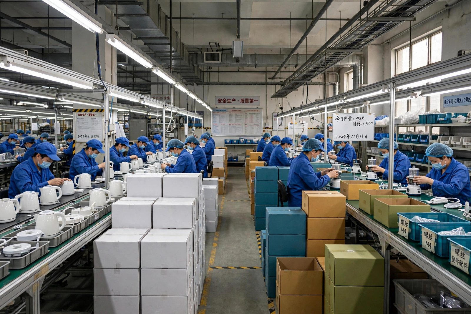Das Produkt Ihres Konkurrenten ist bereits in derselben Fabrik wie Ihres.