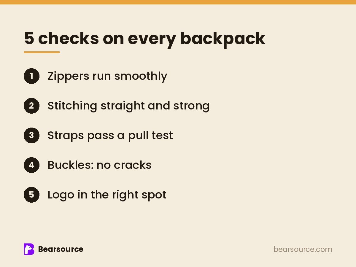 How Custom Backpacks Are Made: Materials, MOQ and 5 Quality Checks