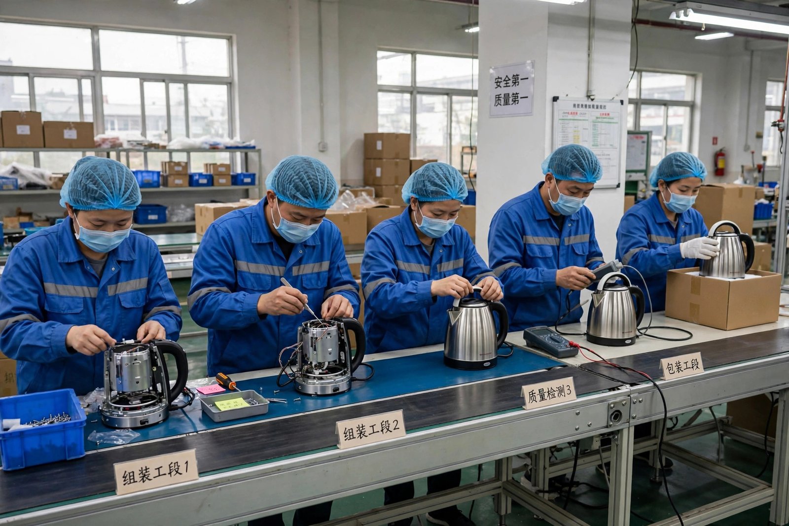 Eine Fabrik, ein Produkt. Verteilen Sie Ihr Baby nicht auf drei Lieferanten.