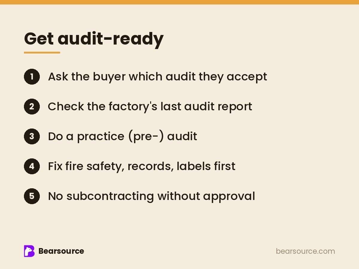 Retailer Factory Audits: What Walmart, Costco and Big Retailers Check Before You Can Sell