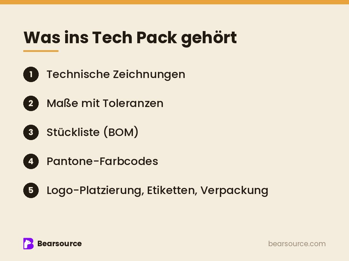 Was ist ein Tech Pack? Das Dokument, das Ihnen 2 Musterrunden spart