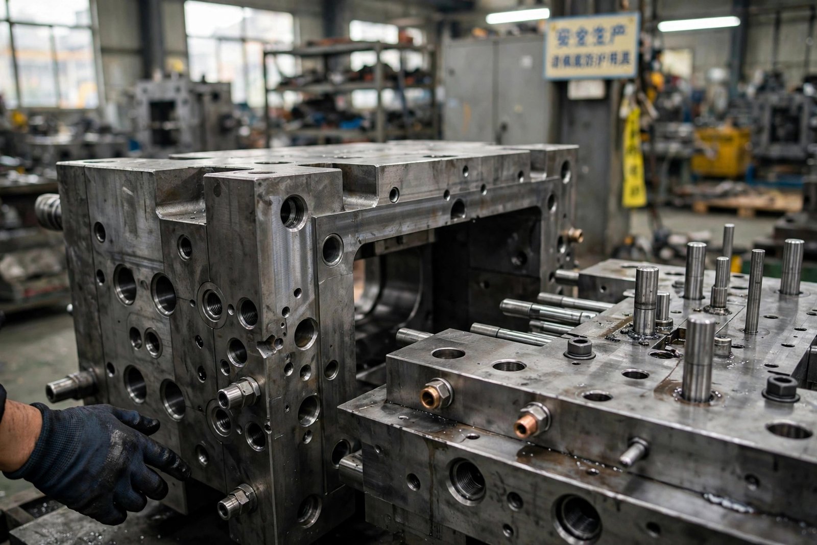 Sie haben 15.000 $ für die Form bezahlt. Die Fabrik sagt, sie gehört ihr.